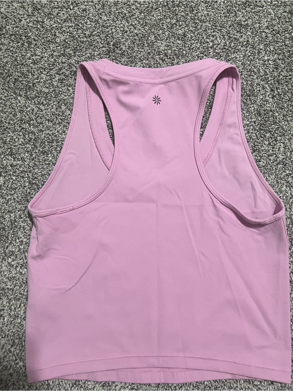 Athleta Soft Lilac Racerback Tank - Picture 4 of 4